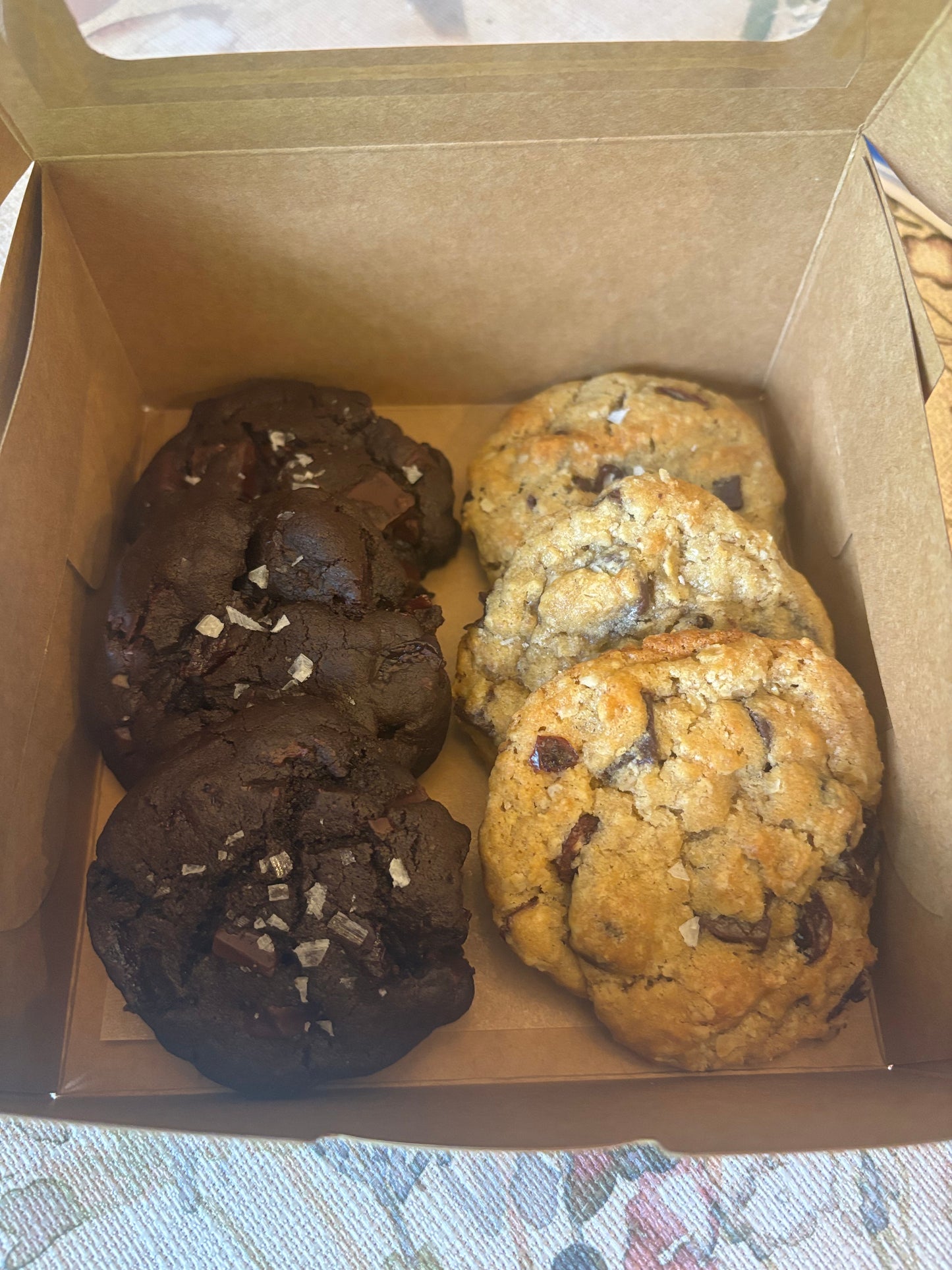 BAKERY Variety (Oatmeal Chocolate Cranberry + Double Chocolate) - 6 Pack Box