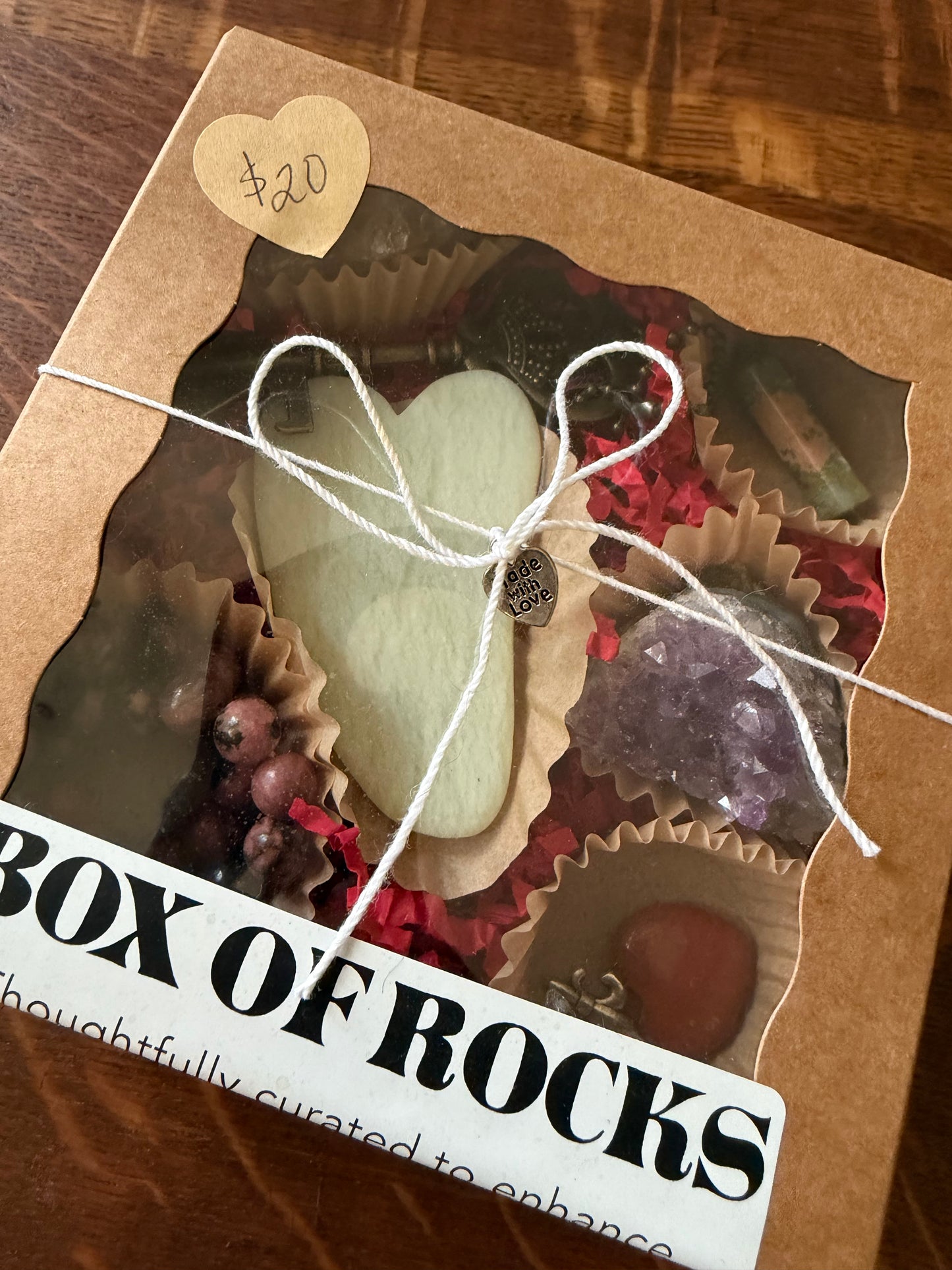 Box of Rocks - Curated Crystal Collection - LOVE