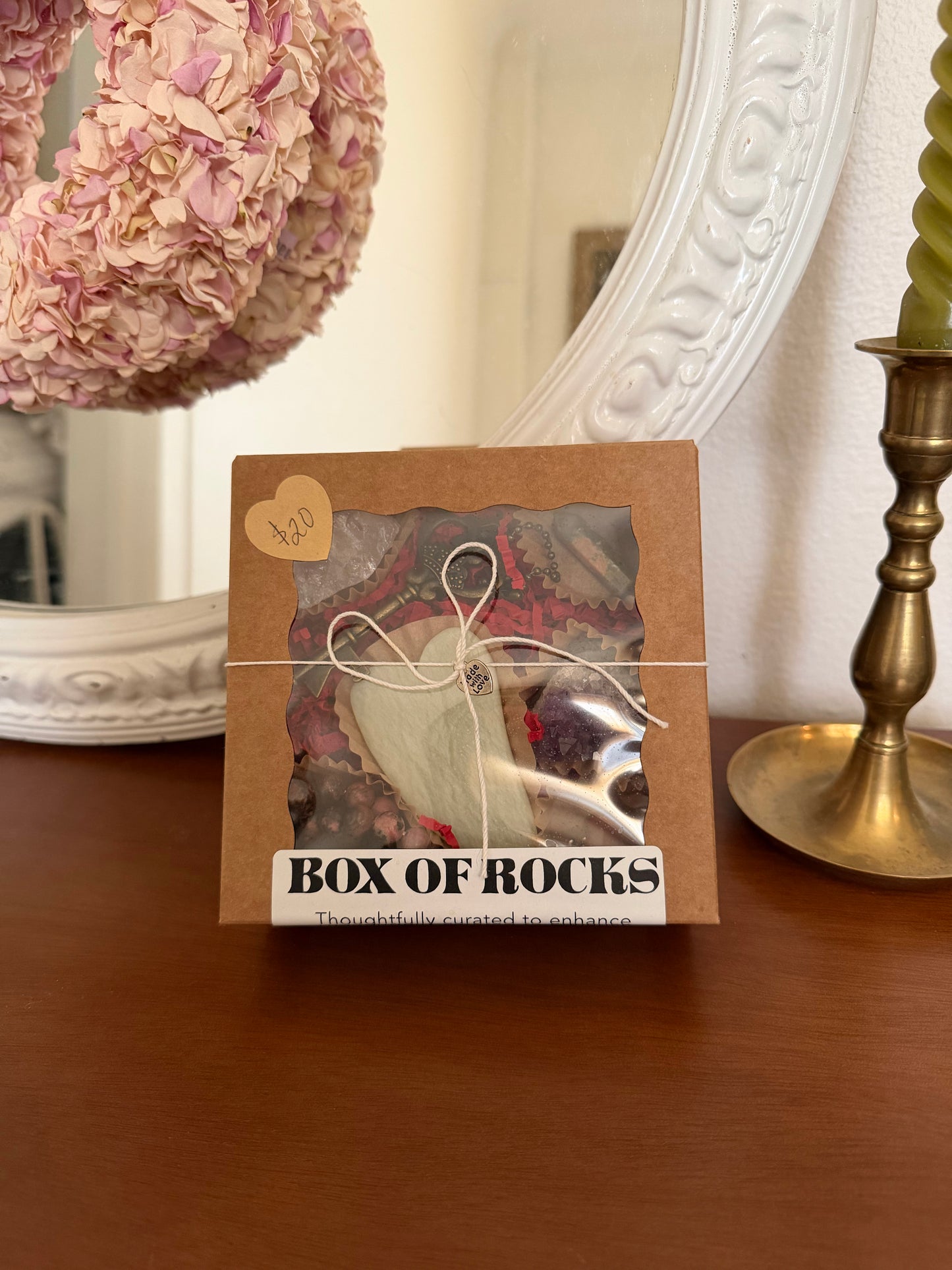 Box of Rocks - Curated Crystal Collection - LOVE