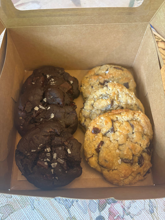 BAKERY Variety (Oatmeal Chocolate Cranberry + Double Chocolate) - 6 Pack Box